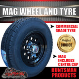 15" 6 Stud Trailer Caravan Baby Mongrel Alloy Mag Wheel Rim & 225/70R15C Tyre