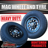 15" 6 Stud Trailer Caravan Baby Mongrel Alloy Mag Wheel Rim & 195R15C Tyre