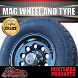 15" 6 Stud Trailer Caravan Baby Mongrel Alloy Mag Wheel Rim & 195R15C Tyre