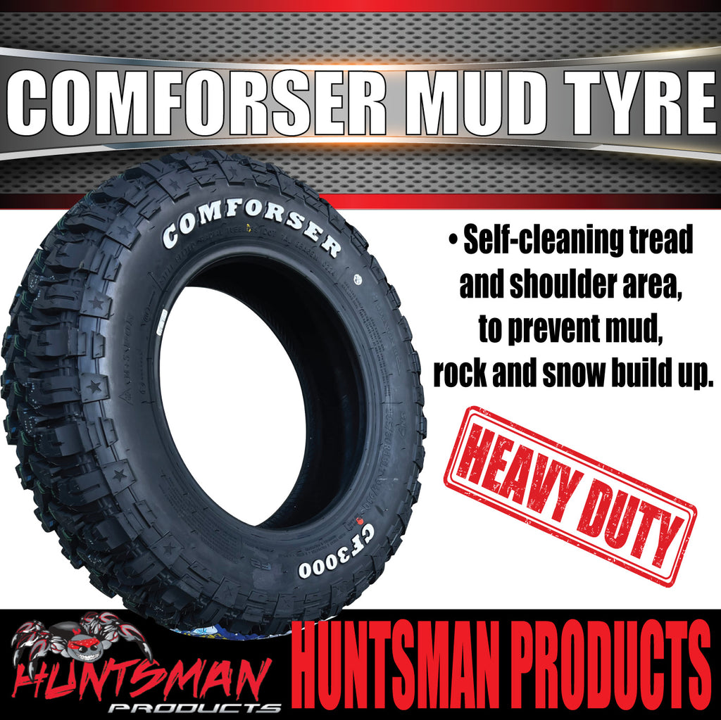 185R14 L/T 14" Mud Tyre 102/100Q Comforser CF3000 Off Road Light Truck 185 14