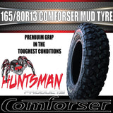 13" Mud Tyre 165/80R13 L/T Comforser CF3000 94/93Q , 165R13C 165 80 13