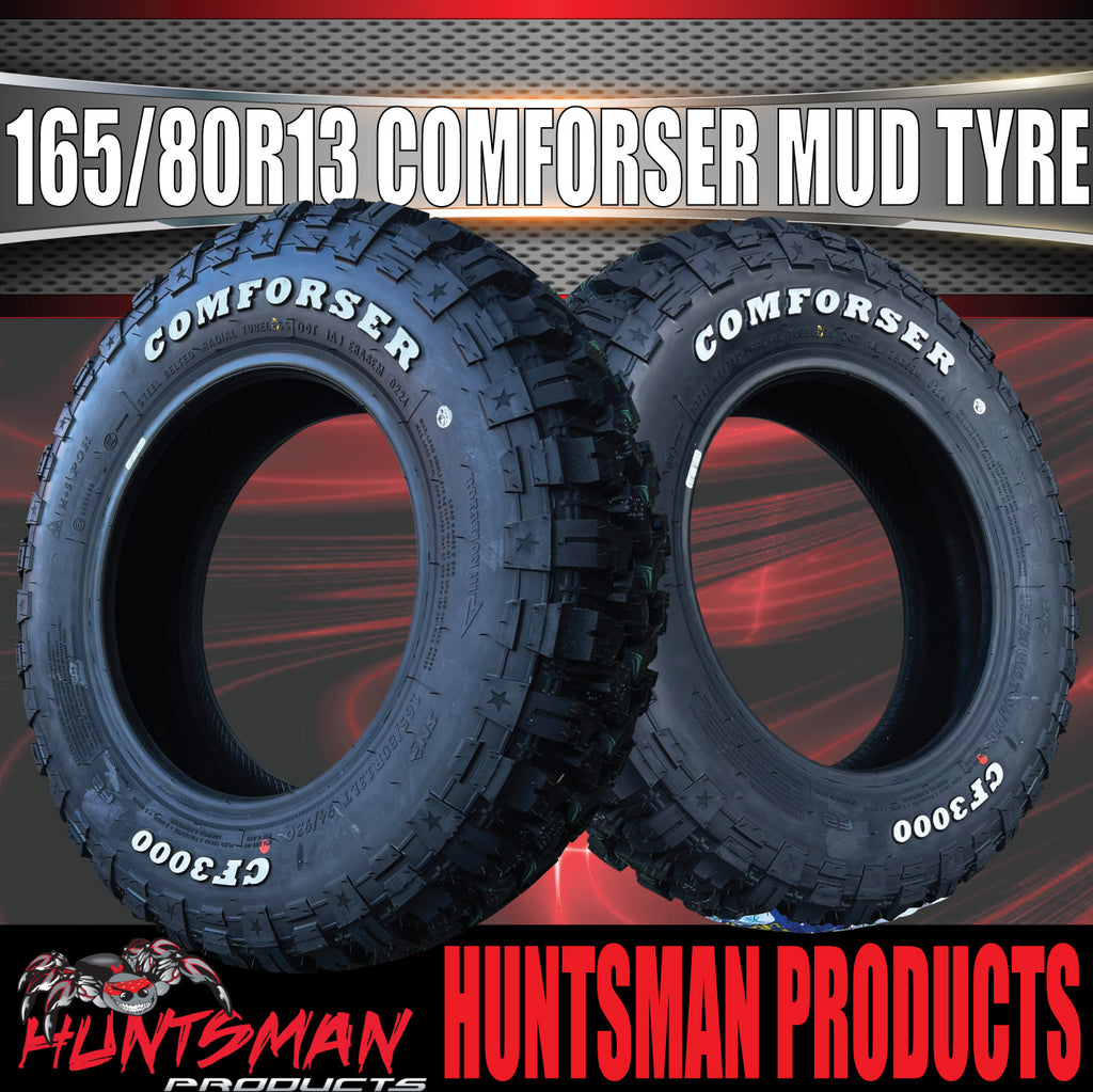 13" Mud Tyre 165/80R13 L/T Comforser CF3000 94/93Q , 165R13C 165 80 13