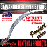 x1 Galvanised Dacromet 3 Leaf 45mm Trailer Eye & Slipper Spring. 350kg Rated each. Shot Peened