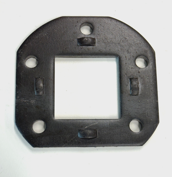 1x 50mm Axle Weld On Trailer Caravan Brake Mount Suit 12" Electric Brakes