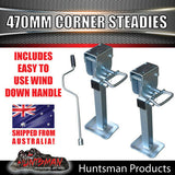 DIY 1300Kg off road trailer kit. off road springs, 45mm 78-96" axles