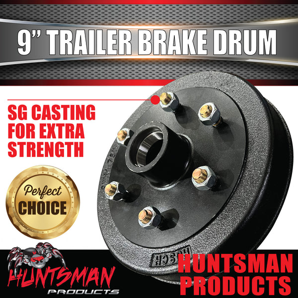 1x Mechanical Hydraulic Trailer Brake Drum 9