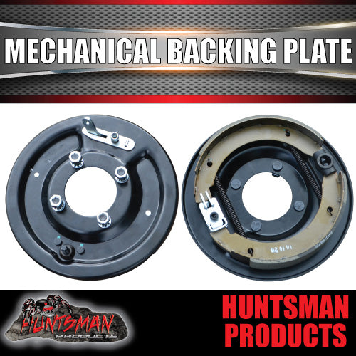 DIY 2000Kg Tandem Trailer Kit, Mechanical Brakes, Slipper Springs Axles 81"- 96"