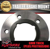 1x Weld Trailer Brake Mount For 12" Electric Brakes For 65mm Round or 50mm Square Axles
