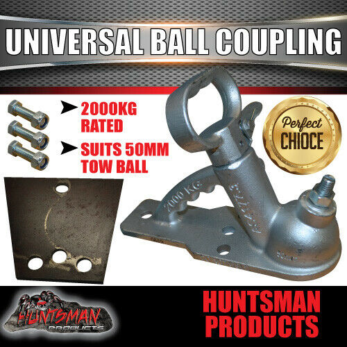 DIY 750KG Boat Jetski Trailer Kit. Slipper Springs, Solid Axle