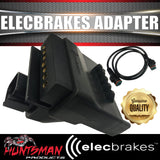 Elecbrakes Bluetooth Electric Brake Controller with Flat to Flat Plug Adaptor
