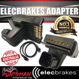 Elecbrakes Bluetooth Electric Brake Controller with Flat to Flat Plug Adaptor