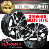 13x5 Caravan Trailer Havoc Alloy Mag Wheel: suits Ford pattern