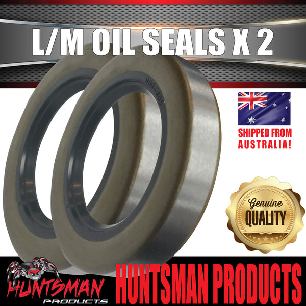 2 x Oil Seal LM (Holden) for Trailer Hub Drum Disc Holden Bearings