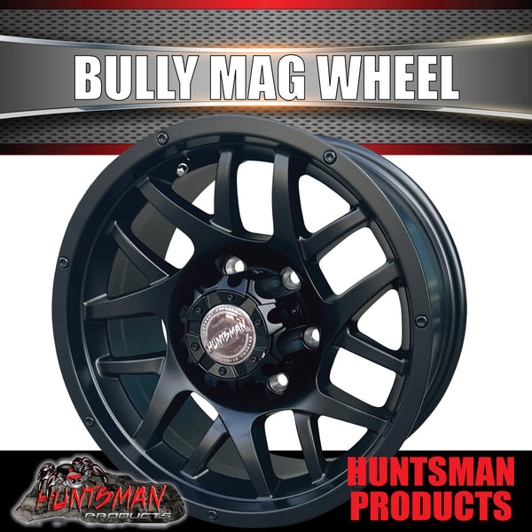 16X8 +15 Offset Bully Mag Wheel 6/139.7 pcd suit Ranger Hilux ETC