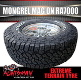 16x8 Polished Mongrel Mag Rim 6/139.7 PCD & 265/75R16 Roadcruza RA7000 X/T Extreme A/T Tyre