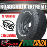 265/70R16 Roadcruza RA7000 X/T Extreme Tyre on 16" Black Steel Wheel Rim. 121/118R 3 Ply Sidewall