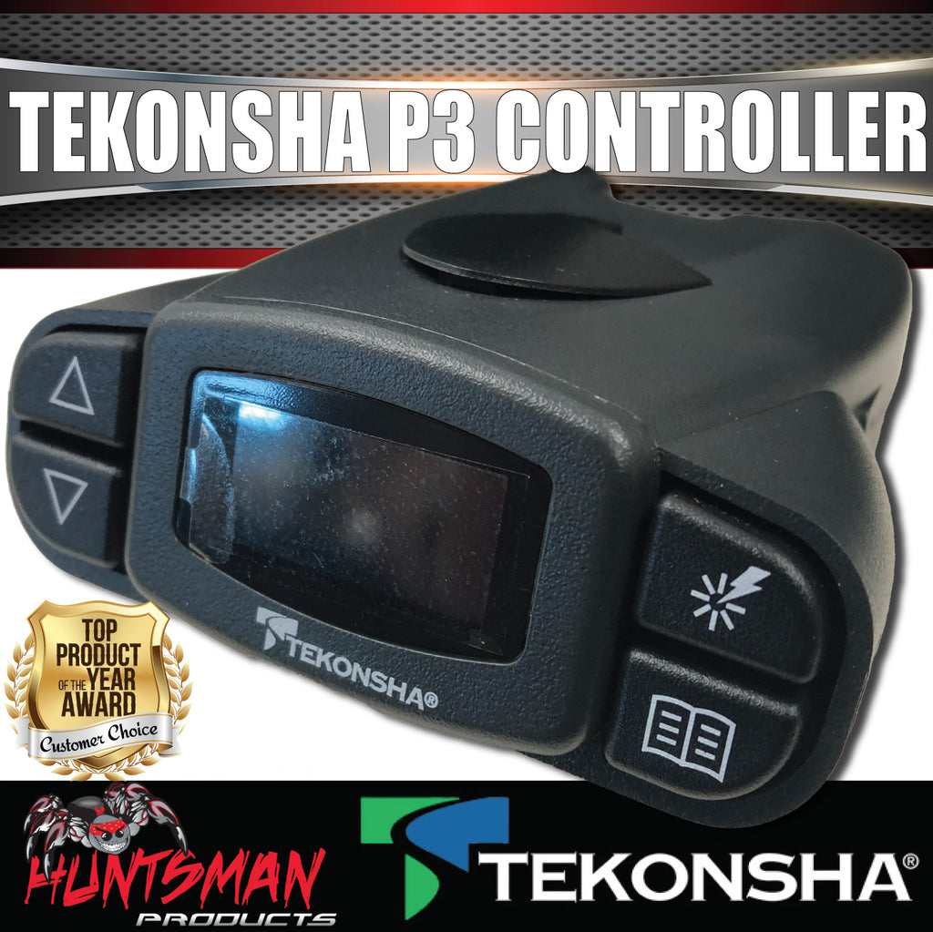 TEKONSHA P3 ELECTRIC BRAKE IN CAR BRAKE CONTROLLER.