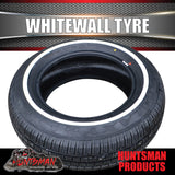 185/70R14 14" Whitewall Galaxy F1 Tyre 18mm Line.  88S White Wall 185 70 14