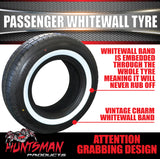 15" Whitewall 225/70R15 Suretrac Sierra Tyre 100S. 35mm Line 225 70 15