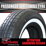 15" Whitewall 235/75R15 Suretrac Tyre 105S.  38MM White Line 235 75 15