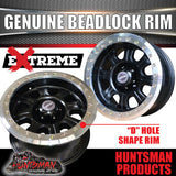 16X8 6/139.7 PCD -25 Offset D Hole Alloy Genuine Beadlock Rim Fit Patrol Landcruiser + Many More