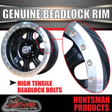 16X8 6/139.7 PCD -25 Offset D Hole Alloy Genuine Beadlock Rim Fit Patrol Landcruiser + Many More