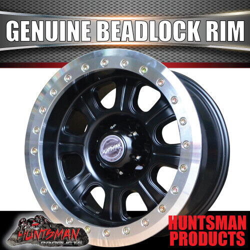 16X8 6/139.7 PCD -25 Offset D Hole Alloy Genuine Beadlock Rim Fit Patrol Landcruiser + Many More