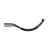 1x 5 Leaf Black 45mm Trailer Eye & Slipper Spring. 500kg Rated ea. Shot Peened Spring