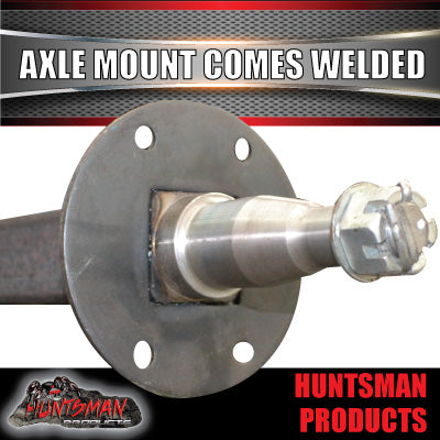 DIY Trailer Kit 1400Kg Rated. Hydraulic drum Braked Eye to Eye Springs. Axles 64" - 77"