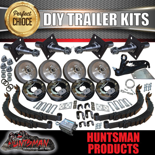 DIY 2800Kg Tandem Slipper Springs, Stub 10