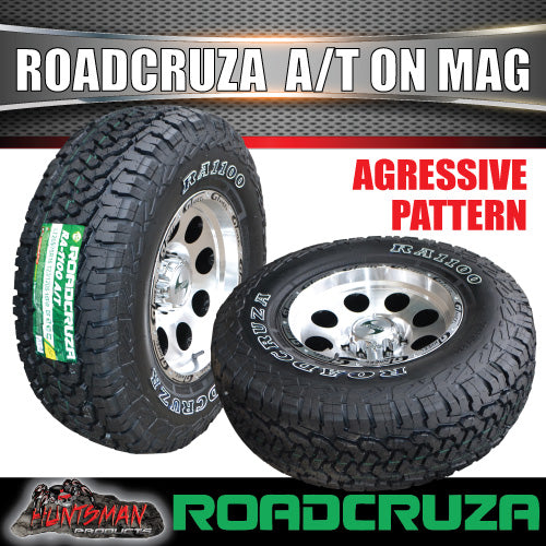 16" GT Alloy & 245/75R16 L/T Roadcruza A/T Tyre 10 PLY. 245 75 16