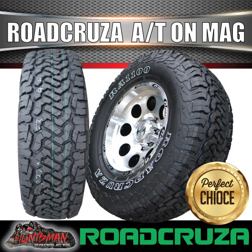16x8 GT Alloy & 265/75R16 Roadcruza RA1100 A/T Tyre 10 PLY. 265 75 16