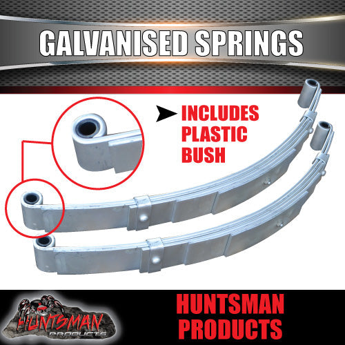 DIY 1000KG Boat Jetski Trailer Kit. Galvanised Axle, Decromat Eye to Eye springs. Axles 77" - 96"