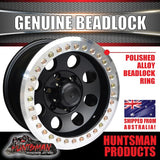 15X8 6/139.7 PCD -30 Offset Alloy Genuine Beadlock Rim Fit Patrol Landcruiser + More