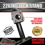 trailer caravan canopy jack stand. 2267kg rated. heavy duty, 270mm extension