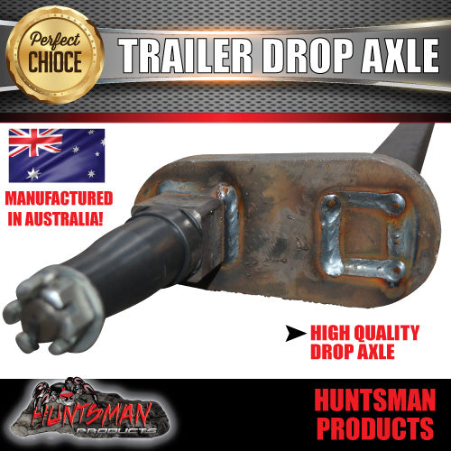 2.5" OR 4" DROP AXLE. 45MM SQUARE