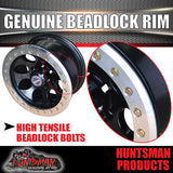 16X8 6/139.7 PCD -25 Offset Alloy Genuine Beadlock Rim