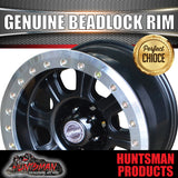 17X9 6/139.7 PCD -30 Offset Alloy Genuine Beadlock Rim Fit Patrol Landcruiser + Many More