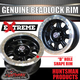 17X9 6/139.7 PCD -30 Offset Alloy Genuine Beadlock Rim Fit Patrol Landcruiser + Many More