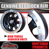 17X9 6/139.7 PCD -30 Offset Alloy Genuine Beadlock Rim Fit Patrol Landcruiser + Many More