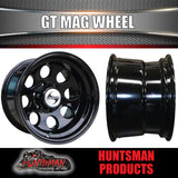 16x10 -44 Black GT Alloy Mag Wheel Rim 4X4 4WD 6/139.7 PCD Toyota Nissan Patrol