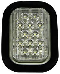 Roadvision Reverse Rectangle LED Rear Light BR160W