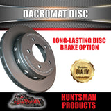 12" L/C Stud Dacromet Ventilated Trailer Caravan Hydraulic Disc Brake Kit.