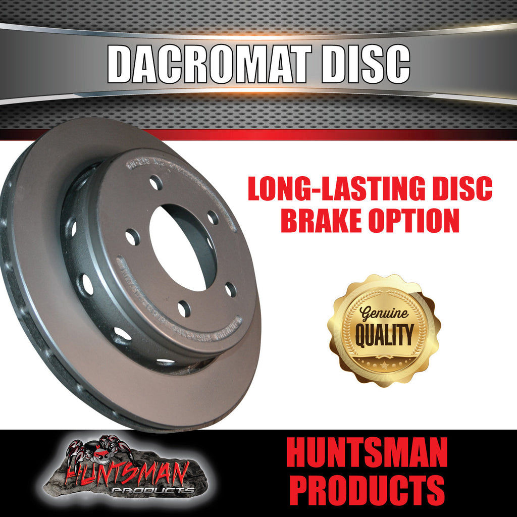 2000Kg 12" L/C Dacromet Boat Trailer Caravan Hydraulic Ventilated Disc Brake Kit