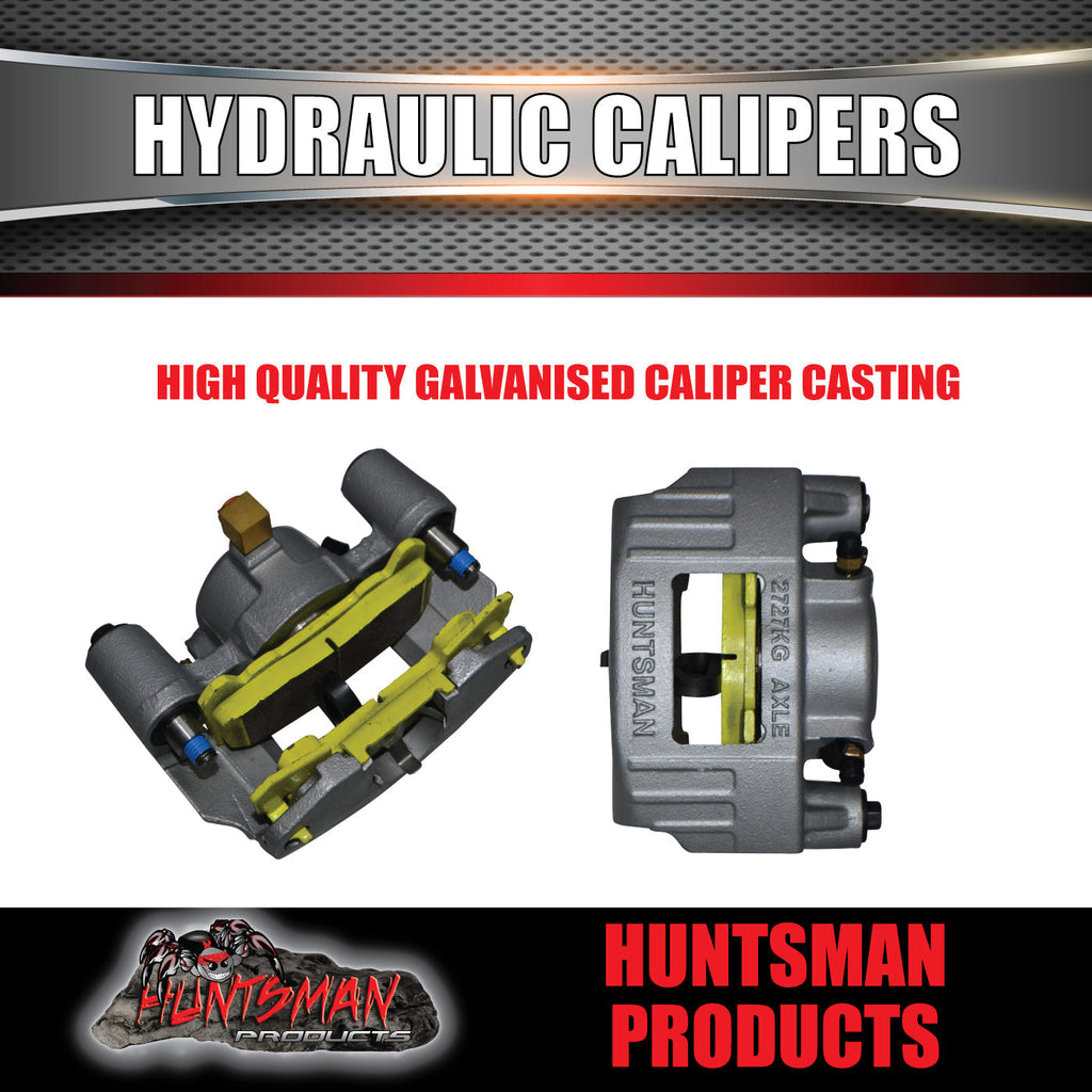 12" L/C Stud Dacromet Ventilated Trailer Caravan Hydraulic Disc Brake Kit.