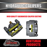 12" L/C Stud Dacromet Ventilated Trailer Caravan Hydraulic Disc Brake Kit