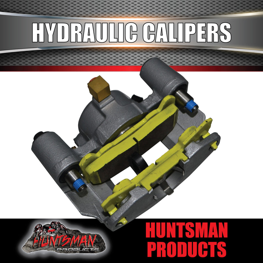 12" L/C Stud Dacromet Ventilated Trailer Caravan Hydraulic Disc Brake Kit.