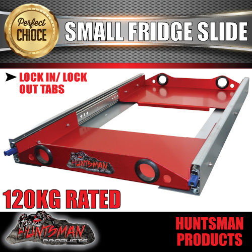 4wd Fridge Slide suit Waeco Evacool ARB Engel. 120kg slides. 710mm x 400mm Tray