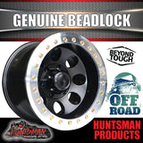16X10 6/139.7 PCD -44 Offset Alloy Genuine Beadlock Rim Fit Patrol, Landcruiser + Many More