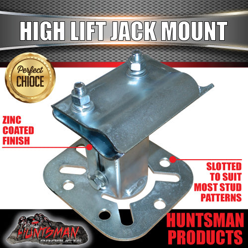 High Lift Jack Mount. Mounts to Spare wheel Holder